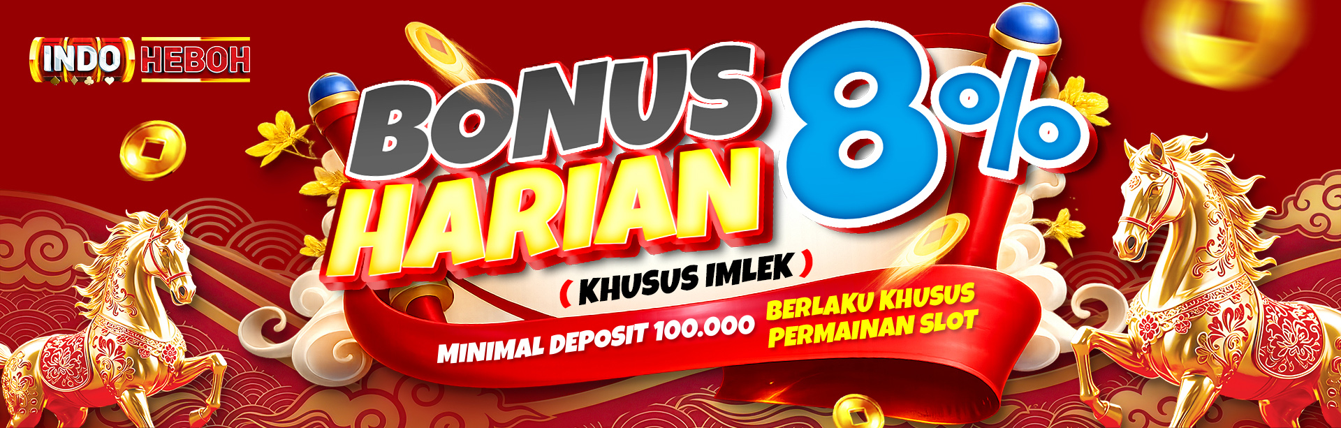 BONUS HARIAN IMLEK 8%