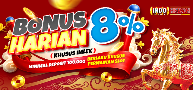 BONUS HARIAN IMLEK 8%